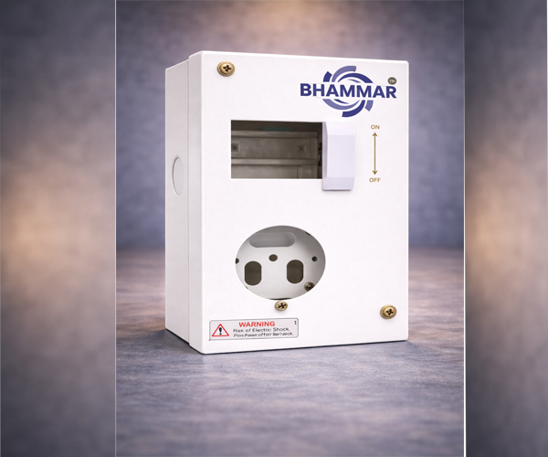 1 Socket + 1 MCB Industrial Distribution Board