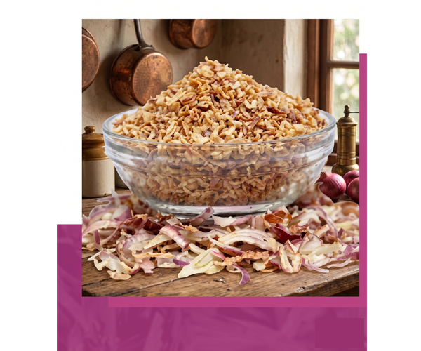 Dehydrated Red Onion Chopped
