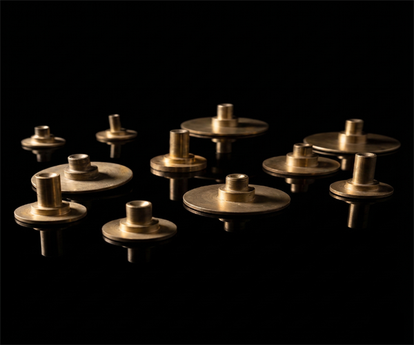 Brass Pressure Gauge Pointer Knobs