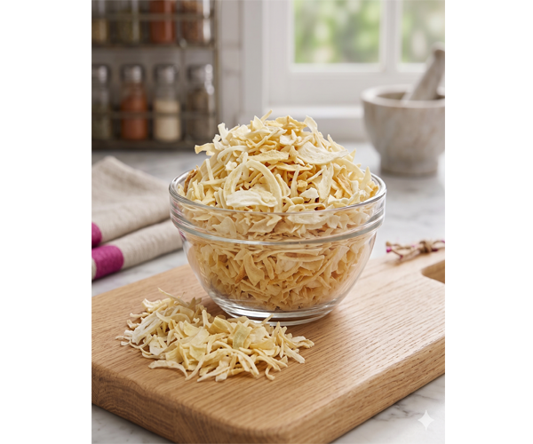 Dehydrated White Onion Flakes