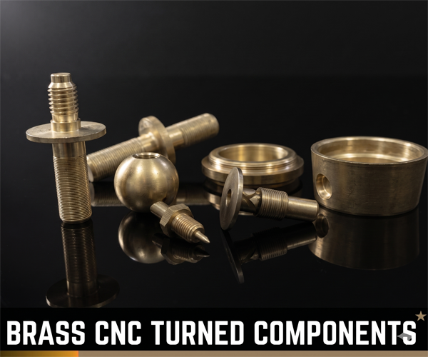 Brass CNC Turned Components
